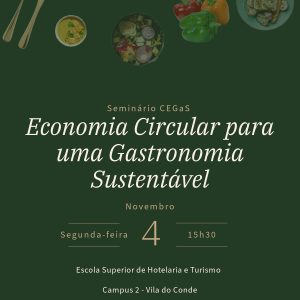 Vamos participar no Seminário CEGaS