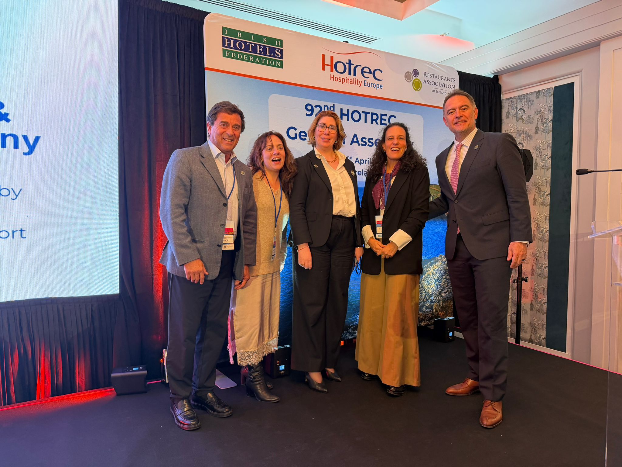 APHORT com representantes da HOTREC, em Cork